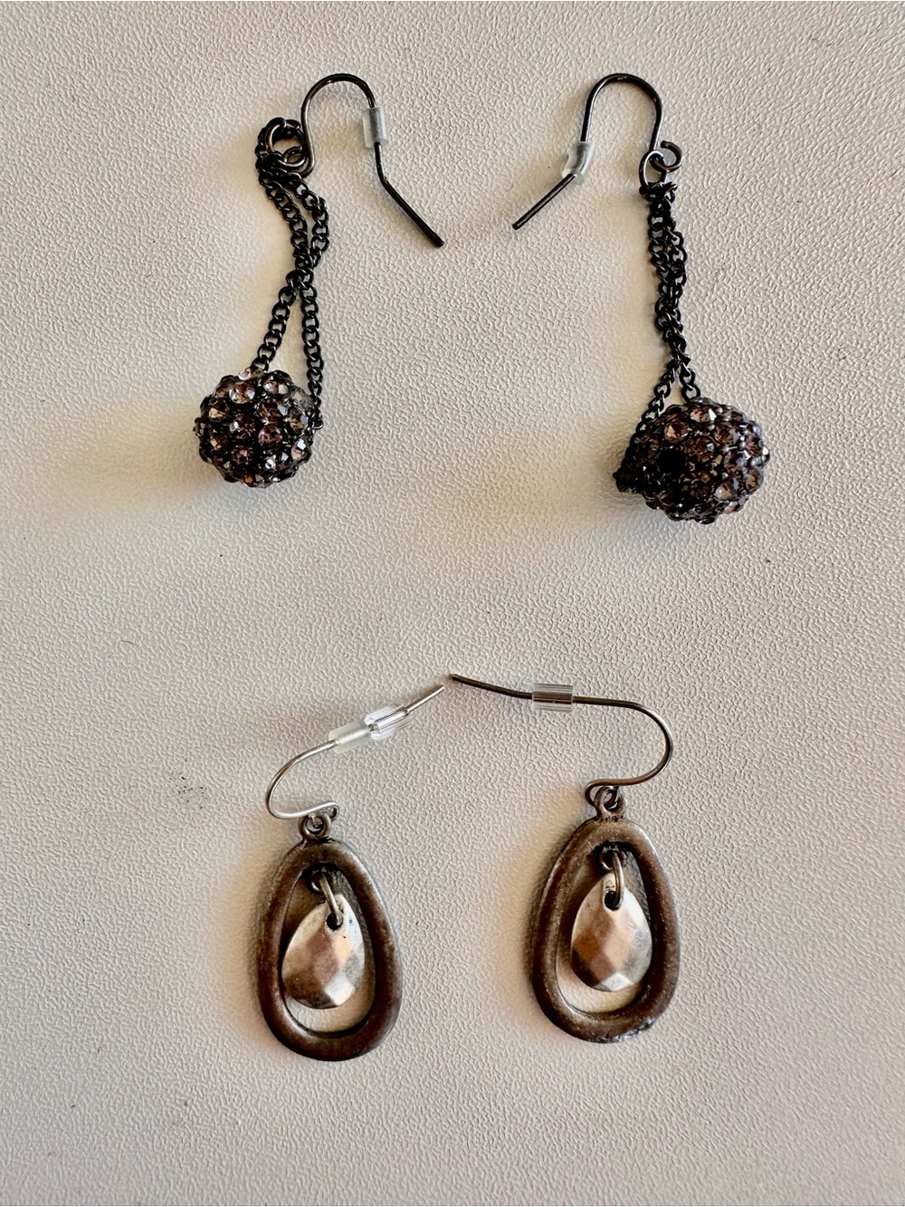 Silver-Tone Dangle Earrings - Women Jewelry - Picture 14 of 14